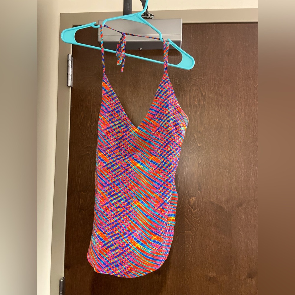 Amanda Uprichard multi-color tank top size small